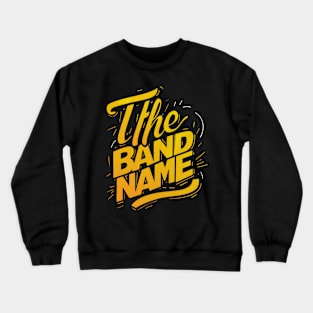 The Band Name AJR Gradient colors Crewneck Sweatshirt